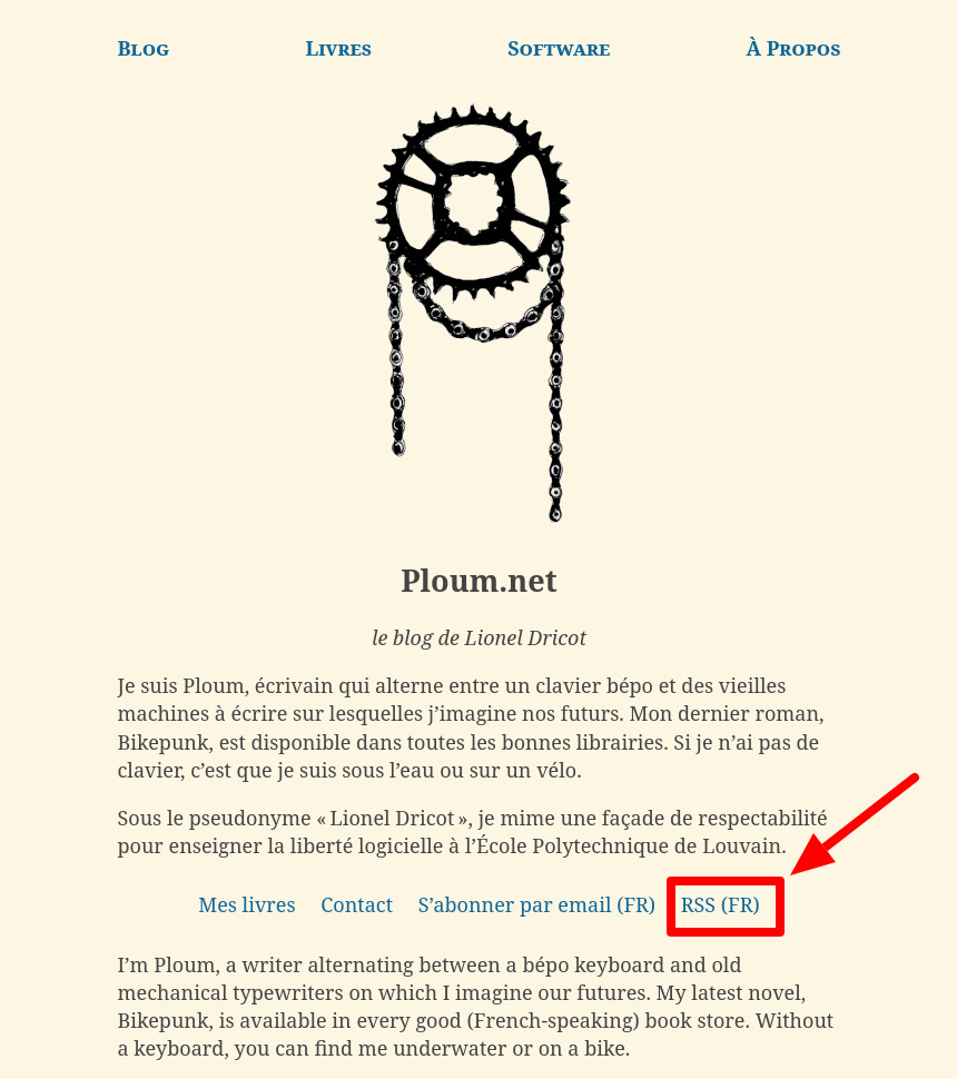 Feed icon